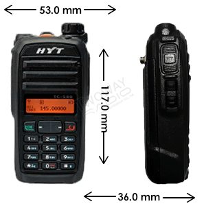 HYT TC-580-Size HYT TC-580-Size