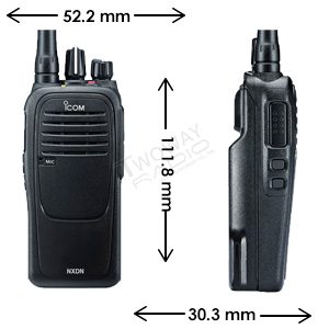 ICOM IC-F1000D-Size วิทยุสื่อสาร ICOM IC-F1000D