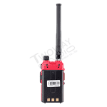 วิทยุสื่อสาร HAMTEC HT-R171 ด้านหลัง ใส่เสาพร้อมแบตเตอรี่