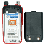 วิทยุสื่อสาร SPEEDER SP-IX5ด้านหลังคู่แบตเตอรี่