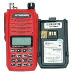 วิทยุสื่อสาร SPEEDER SP-IX5ด้านหน้าคู่แบตเตอรี่