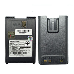 BATTERY FM-DTV14FM,FM-DTV25-Front แบตเตอรี่วิทยุสื่อสาร SPENDER FM-DTV14FM,FM-DTV25 ด้านหน้าและด้านหลัง