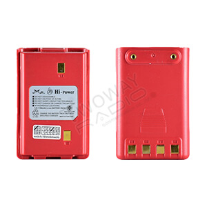 Battery Hi-Power FB-6,MS-11,12(W)-Front-Back ด้านหน้ากับด้านหลังแบตเตอรี่ วิทยุสื่อสาร Hi-Power FB-6,MS-11,12(W)