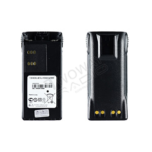 Battery MOTOROLA GP-328(W)-Front-Back ด้านหน้ากับด้านหลังแบตเตอรี่ วิทยุสื่อสาร MOTOROLA GP-328(W)