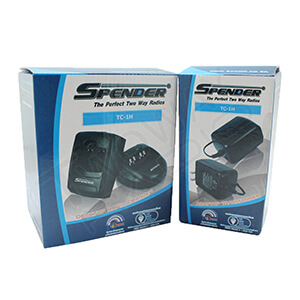 CHARGER + ADAPTER SPENDER TC-1H-Box แท่นชาร์จ+อะแดปเตอร์พร้อมกล่อง วิทยุสื่อสาร SPENDER TC-1H