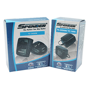 Charger and adapter-SPENDER TC-245HW-Box แท่นชาร์จ+อะแดปเตอร์พร้อมกล่อง วิทยุสื่อสาร SPENDER TC-245HW