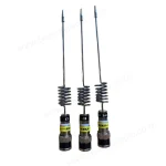 เสาสปริงเปลือย Kenji ความถี่ย่าน 160-170 MHz สีเงิน ขั้ว BNC - Image 4