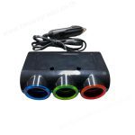 Olesson IN-CAR2 CORE 2 USB 3 SOCKETS ADAPTER (120W )